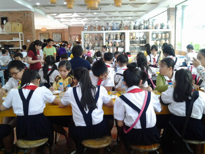 Hoạt động ngoại khóa môn Mĩ thuật