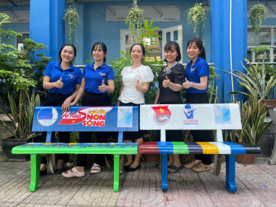 ĐOÀN VIÊN CHI ĐOÀN TRƯỜNG TIỂU HỌC PHÚ THỌ THỰC HIỆN CÔNG TRÌNH THANH NIÊN CHÀO MỪNG ĐẠI HỘI ĐẠI BIỂU HỘI LHTN VIỆT NAM PHƯỜNG PHÚ THỌ LẦN THỨ VII, NHIỆM KỲ 2024 – 2029