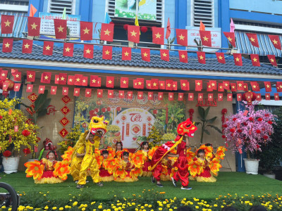 CHƯƠNG TRÌNH MÙA XUÂN CHO EM CỦA TRƯỜNG TIỂU HỌC PHÚ THỌ