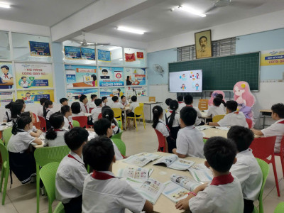 TIẾT ĐỌC THƯ VIỆN – GIEO MẦM THÓI QUEN ĐỌC SÁCH