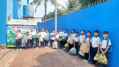 HỘI THU “KẾ HOẠCH NHỎ” ĐỢT 2 CỦA LIÊN ĐỘI TIỂU HỌC PHÚ THỌ