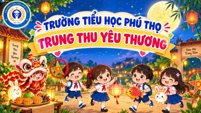 RỘN RÀNG SẮC MÀU TRUNG THU TRONG TỪNG LỚP HỌC Ở LIÊN ĐỘI TIỂU HỌC PHÚ THỌ