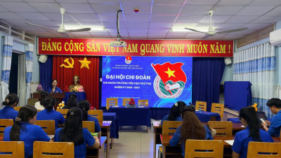 ĐẠI HỘI CHI ĐOÀN TRƯỜNG TIỂU HỌC PHÚ THỌ NHIỆM KỲ 2026–2027