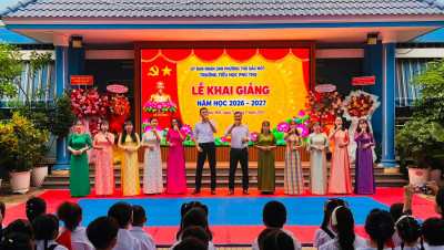 🌻 TRƯỜNG TIỂU HỌC PHÚ THỌ LONG TRỌNG TỔ CHỨC LỄ KHAI GIẢNG NĂM HỌC 2026 – 2027 🌻