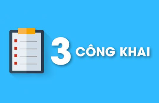 Công Khai Ngân Sách 6 tháng đầu năm 2025