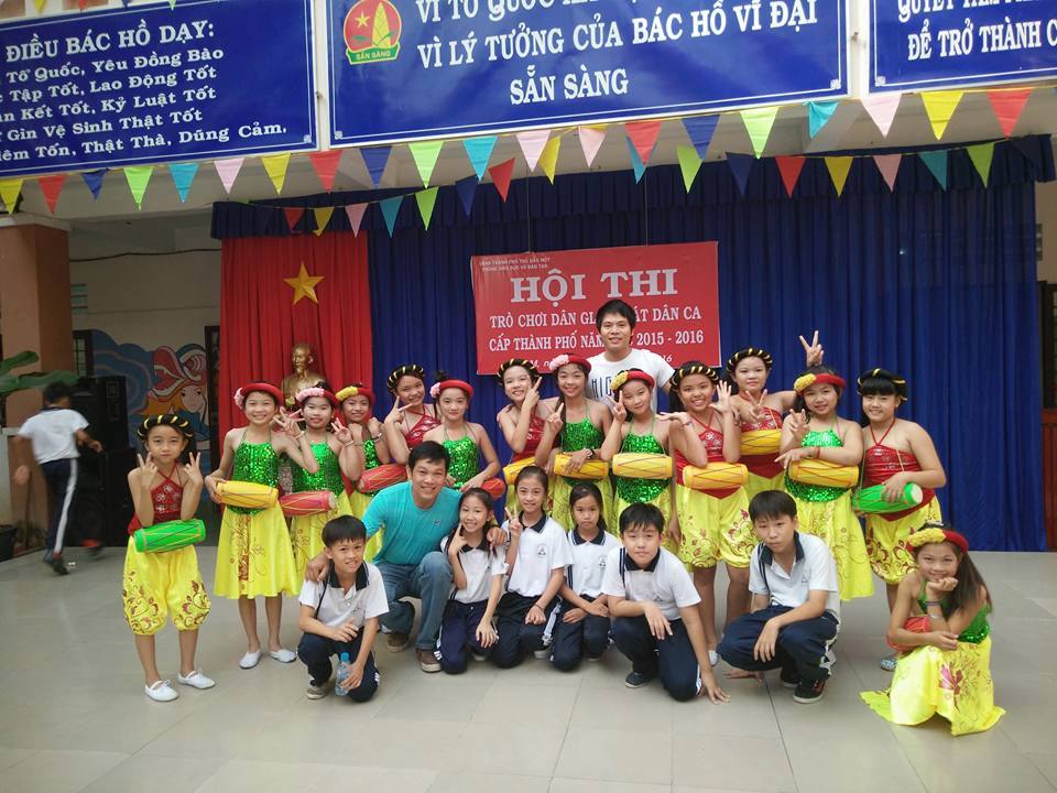 Giải nhì Hát Dân ca -  Cấp thành phố năm học 2015-2016