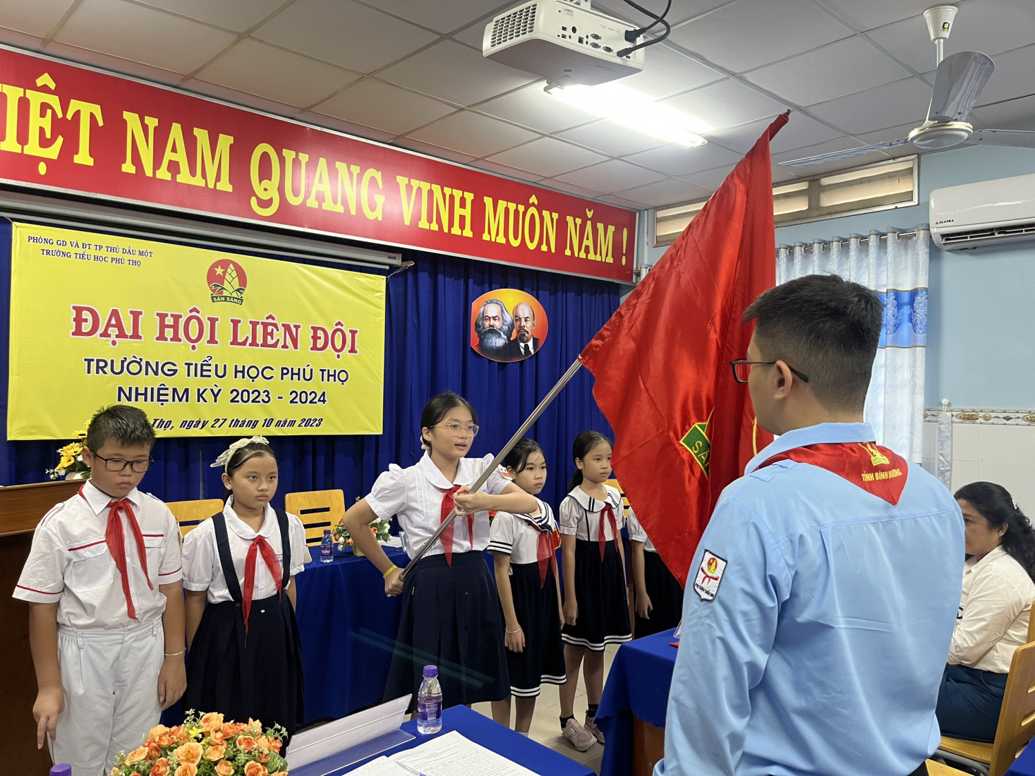 ĐẠI HỘI LIÊN ĐỘI TIỂU HỌC PHÚ THỌ NHIỆM KỲ 2023 - 2024