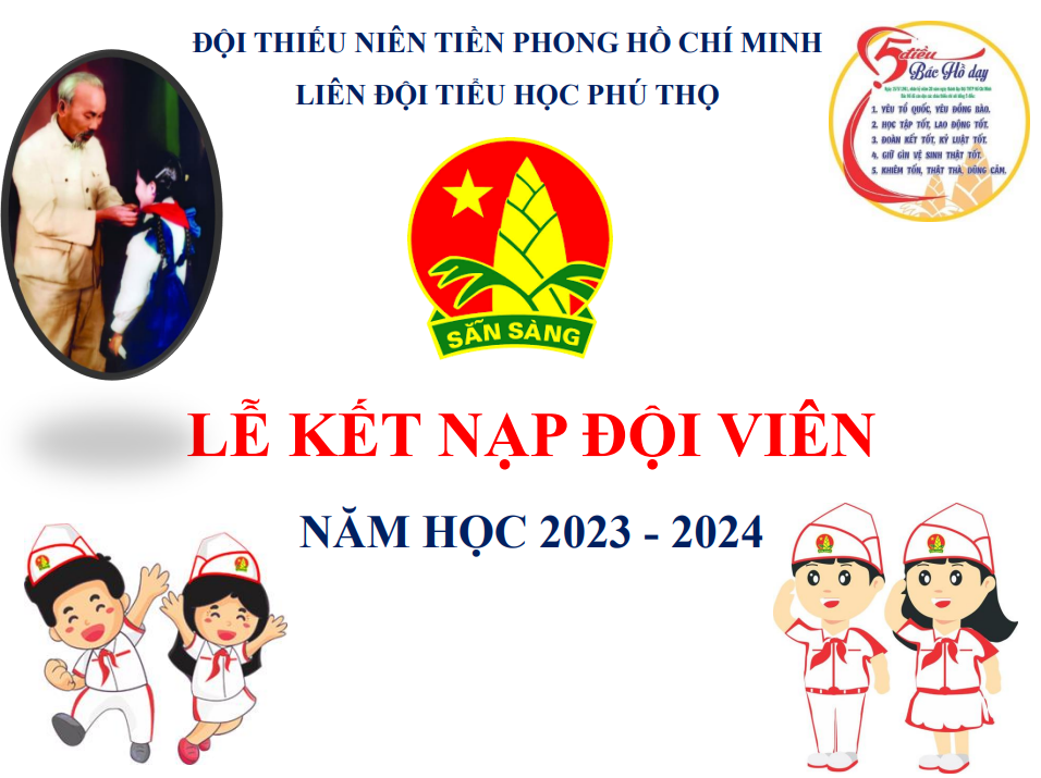LỄ KẾT NẠP ĐỘI VIÊN