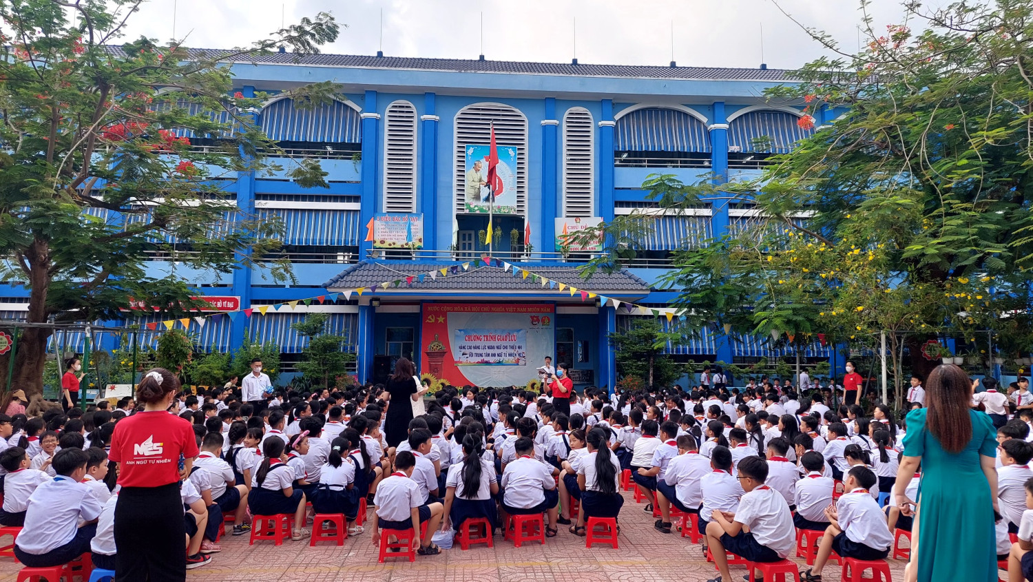 CHƯƠNG TRÌNH GIAO LƯU NÂNG CAO NĂNG LỰC NGOẠI NGỮ CHO THIẾU NHI VỚI TRUNG TÂM ANH NGỮ TỰ NHIÊN (NES)