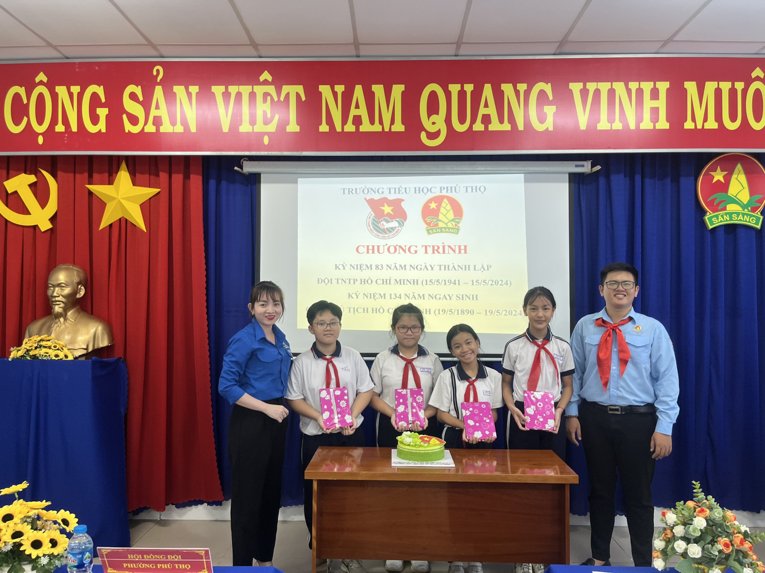 CHƯƠNG TRÌNH HỌP MẶT CHÀO MỪNG KỶ NIỆM 83 NĂM NGÀY THÀNH LẬP ĐỘI THIẾU NIÊN TIỀN PHONG HỒ CHÍ MINH (15/5/1941 – 15/5/2024)