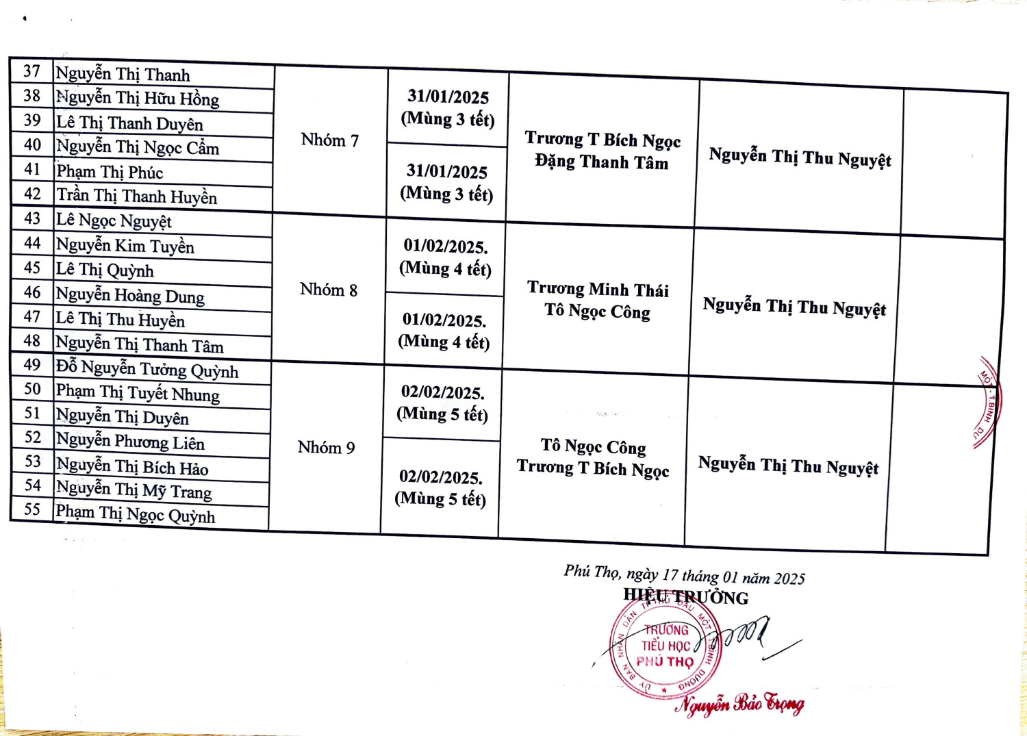 LICH TRUC TẾT ẤT TỴ 2025 3