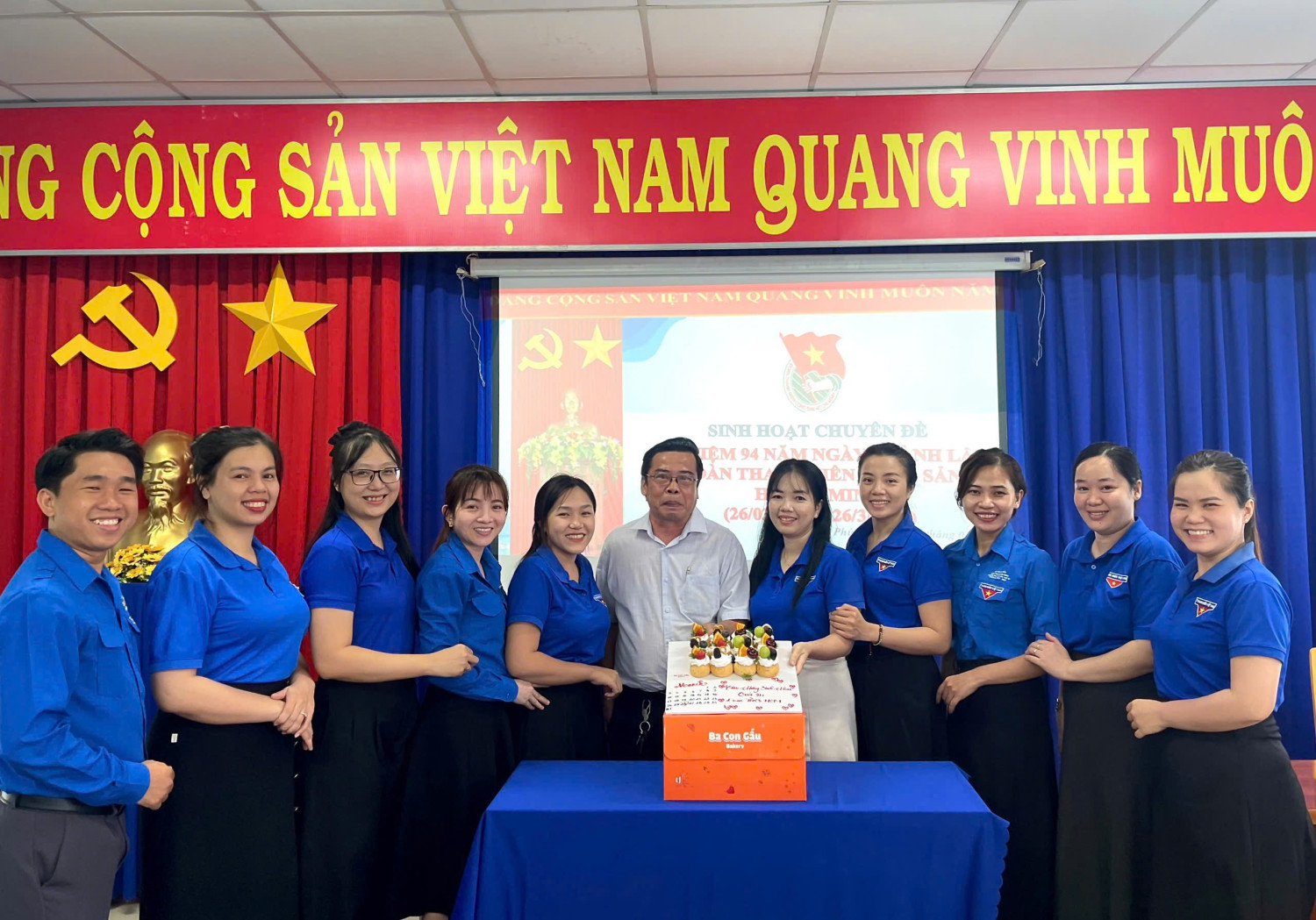 HOẠT ĐỘNG CHÀO MỪNG 94 NĂM NGÀY THÀNH LẬP ĐOÀN THANH NIÊN CỘNG SẢN HỒ CHÍ MINH (26/3/1931 – 26/3/2025)
