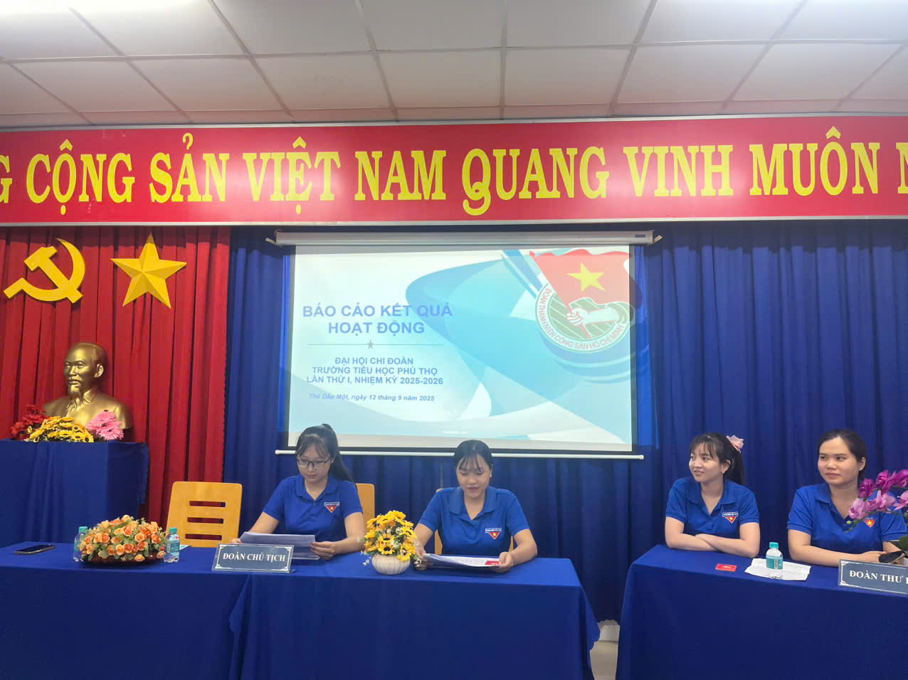 ĐẠI HỘI CHI ĐOÀN TRƯỜNG TIỂU PHÚ THỌ NHIỆM KỲ 2025 – 2026