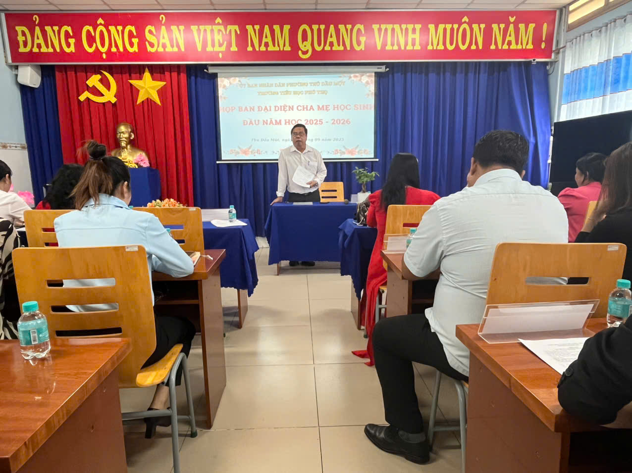 HỌP BAN ĐẠI DIỆN CHA MẸ HỌC SINH ĐẦU NĂM HỌC 2025 - 2026