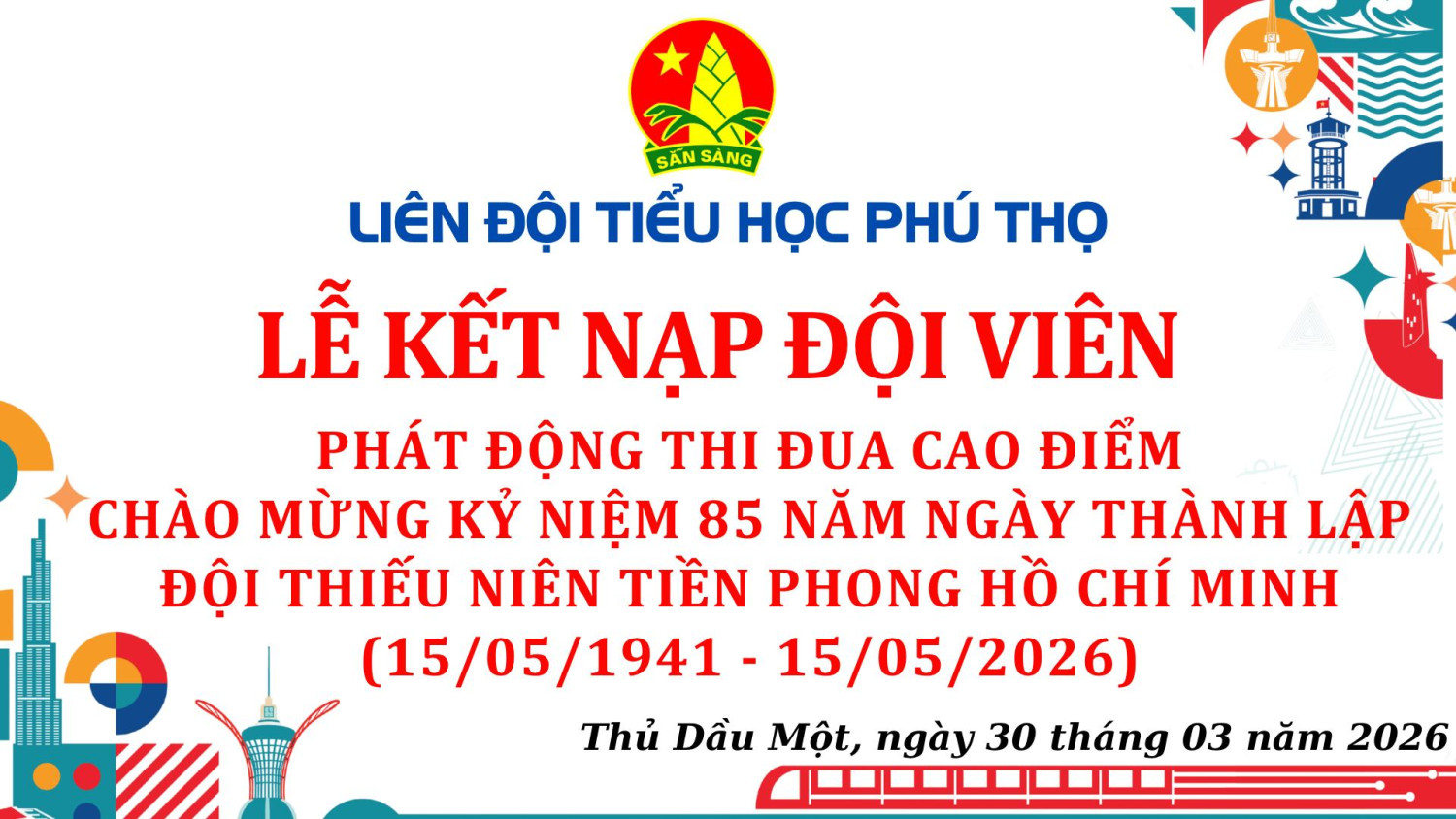 LỄ KẾT NẠP ĐỘI VIÊN NĂM HỌC 2025 – 2026