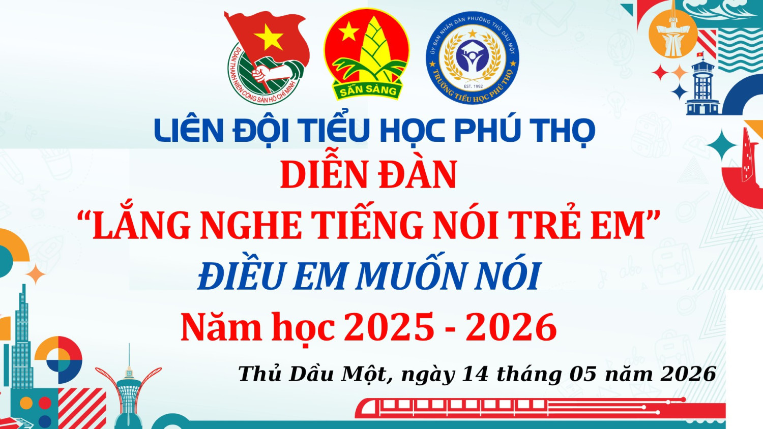 TỔ CHỨC DIỄN ĐÀN “LẮNG NGHE TIẾNG NÓI TRẺ EM” VỚI CHỦ ĐỀ CHƯƠNG TRÌNH “ĐIỀU EM MUỐN NÓI”