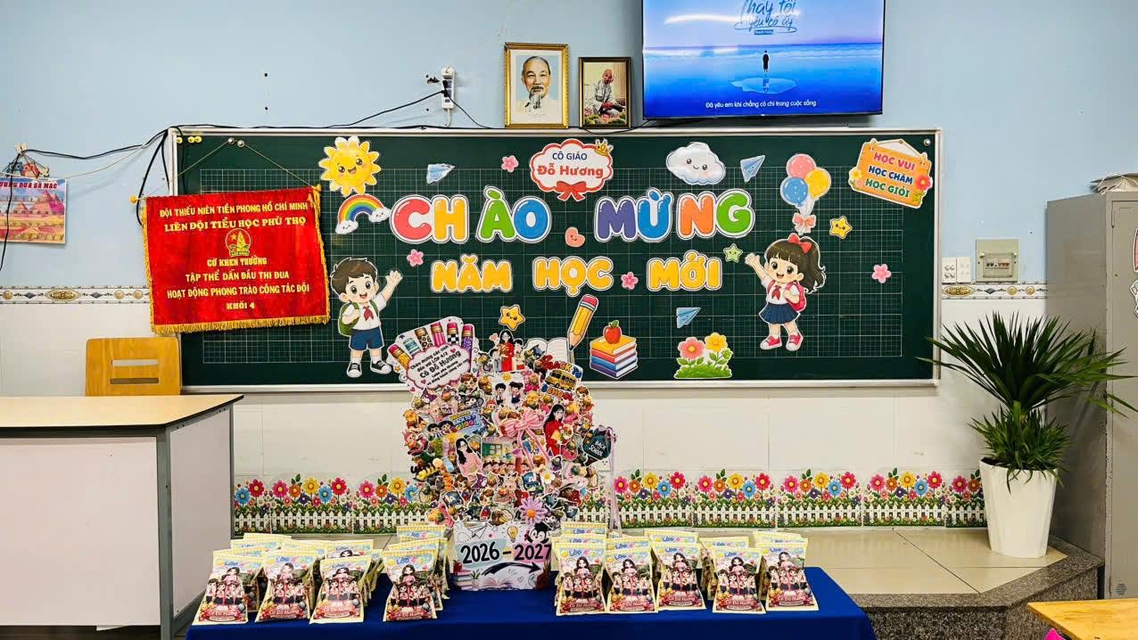 TRƯỜNG TIỂU HỌC PHÚ THỌ SẴN SÀNG CHÀO ĐÓN HỌC SINH KHỐI 2, 3, 4 TRỞ LẠI TRƯỜNG