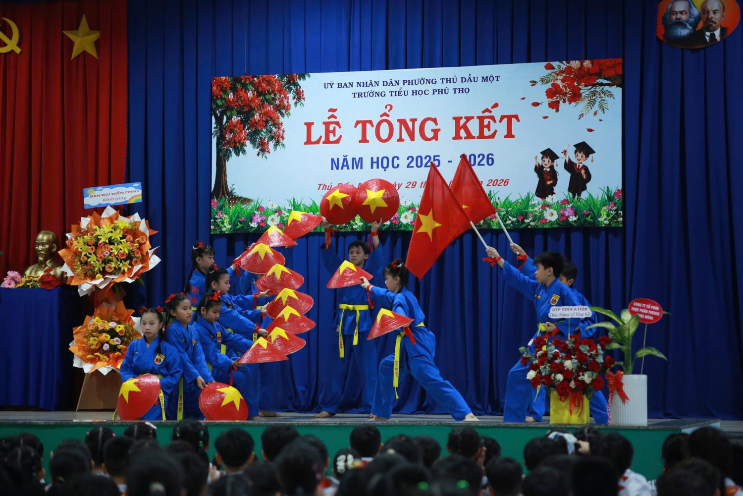 LỄ TỔNG KẾT NĂM HỌC 2025 - 2026 TRƯỜNG TIỂU HỌC PHÚ THỌ